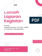 Laporan Kegiatan Diklat Implemetasi p5 DN p5bk