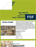 Study of Retail Stores