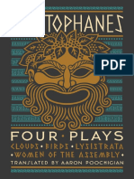 Aristophanes - Aristophanes - Four Plays - Clouds, Birds, Lysistrata, Women of The Assembly