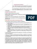 Las funciones y características del dinero como medio de pago