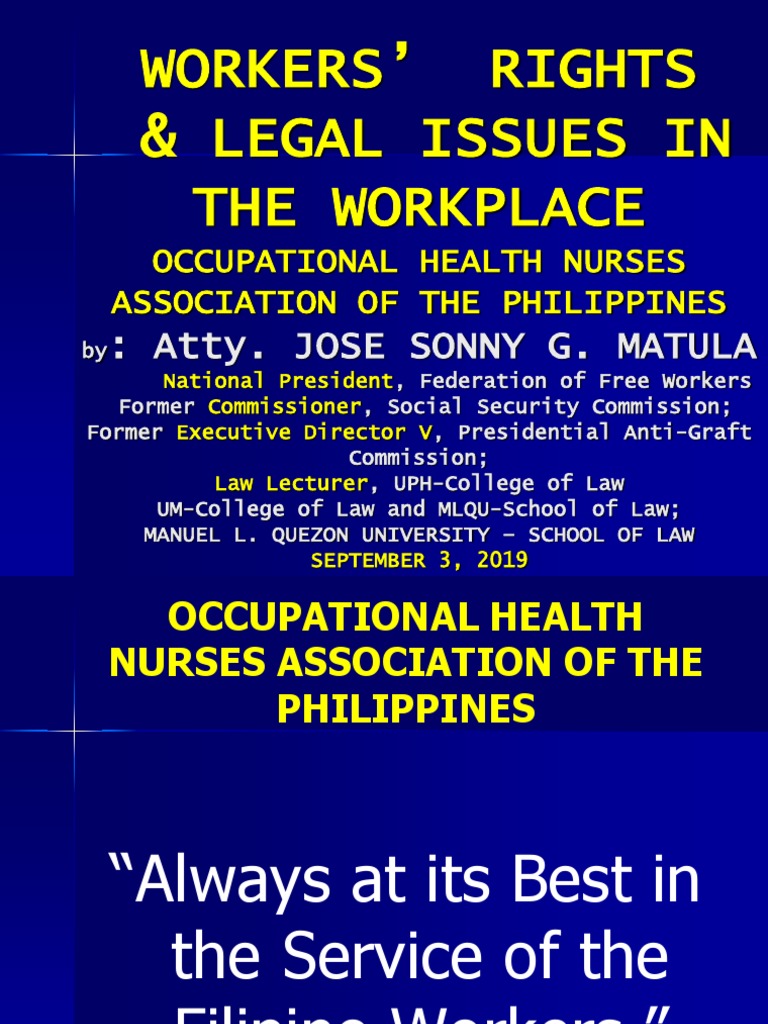 Workplace Rights for Health Nurses | PDF | Labour Law | Employment