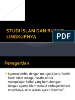 Pengantar Studi Islam I
