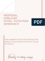 Proposal Sponsor Putra Putri Generasi 4