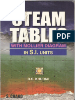04 Steam Table R S Khurmi PDF