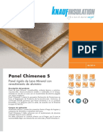 Panel Chimenea S: Aislamiento térmico y protección para chimeneas