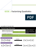 GCSE FactorisingQuadratics Sanela 2