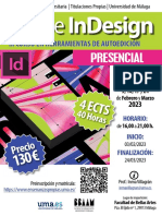 Cartel e Info Curso InDesign 2023