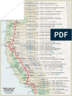 PCT Sections Map 