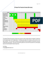 Film Production Schedule