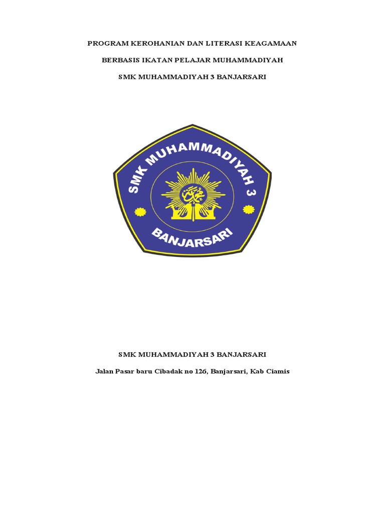 Program Kerohanian SMK Muhammadiyah 3 | PDF