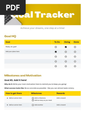 Goal Tracker 