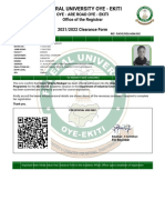 Screening Certificate, 2021 - 2022 Academic Session - Umoh Victoria Modupe