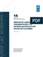 Mercados laborales fragmentados y protección social Colombia