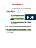 Functional and Non-Functional Requirements Exercise