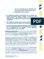 2022 - 10 - 04 NP Correos Pionera en Incorporar Uns Sistema de Verificacion de Emails R