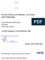 On the History of Internet, Its Future and Challenges