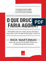 O Que Drucker Faria Agora - Rick Wartzman