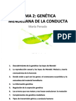 PDF Tema 2 Genetica Medeliana de La Conductapdf Compress