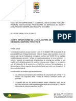 01.07.2022 Finalizacion Emergencia Sanitaria