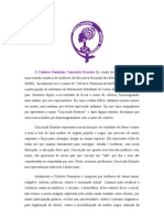 Apresentação Do Coletivo Feminista Conceição Evaristo