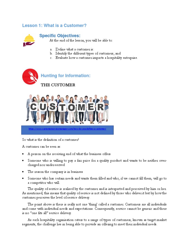 Understanding Customer Definition and Types | PDF | Customer | Economies