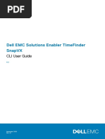 Dell EMC Solutions Enabler TimeFinder SnapVX CLI User Guide