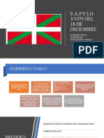 Gobierno Vasco y sus atribuciones según la ley del Parlamento Vasco