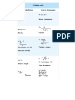 Formulas de Interes