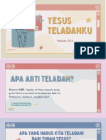 Yesus Teladanku