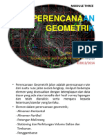 Modul Geo-03 Perencanaan Geometrik