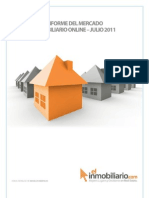 Informe Del Mercado Inmobiliario Online Julio 2011