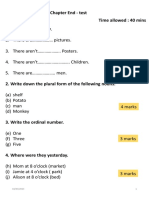 Gram2 End Test