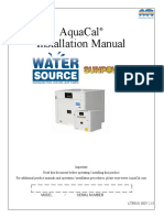 Water Source Installation Manual LTP0101 Rev 2.1f