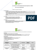 Plano de Acao Dos Nucleos - NAPNE - IFRN - SC-1