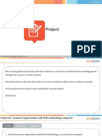 Project 02 - Customer Segmentation With RFM Methodology Using SAS