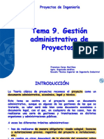 T9. Gestión Administrativa de Proyectos - V1