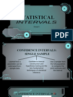 Statistical Intervals