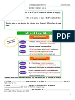 Practical Work-Units 5 and 6