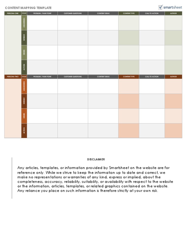 Planning - Template | PDF