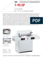 Guillotina Programable Ideal 5221 95 EP