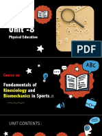 Fundamentals of Kinesiology and Biomechanics in Sports