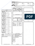 Ficha Oficial D&D 5E Editável