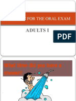 Practice For The Oral Exam (December)