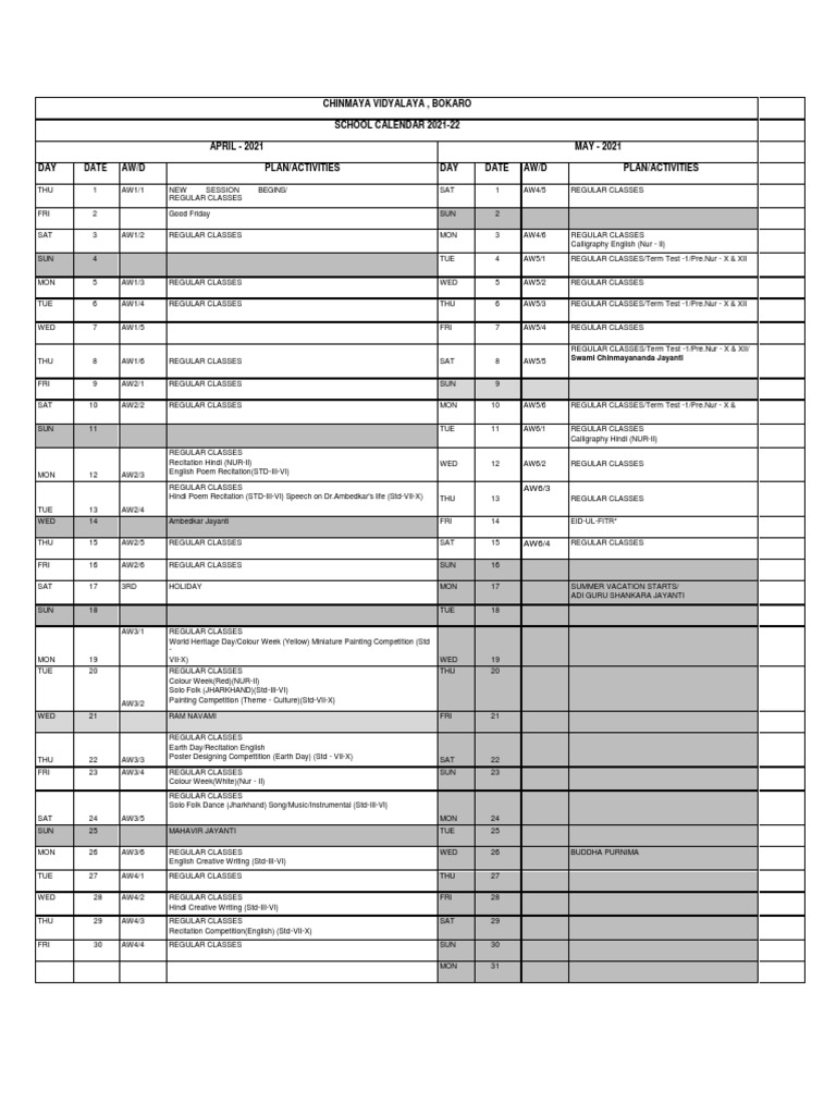 School calendar new pdf public holiday religious holidays