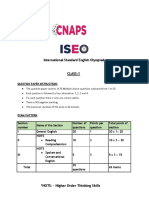 ISEO ExamPattern 1