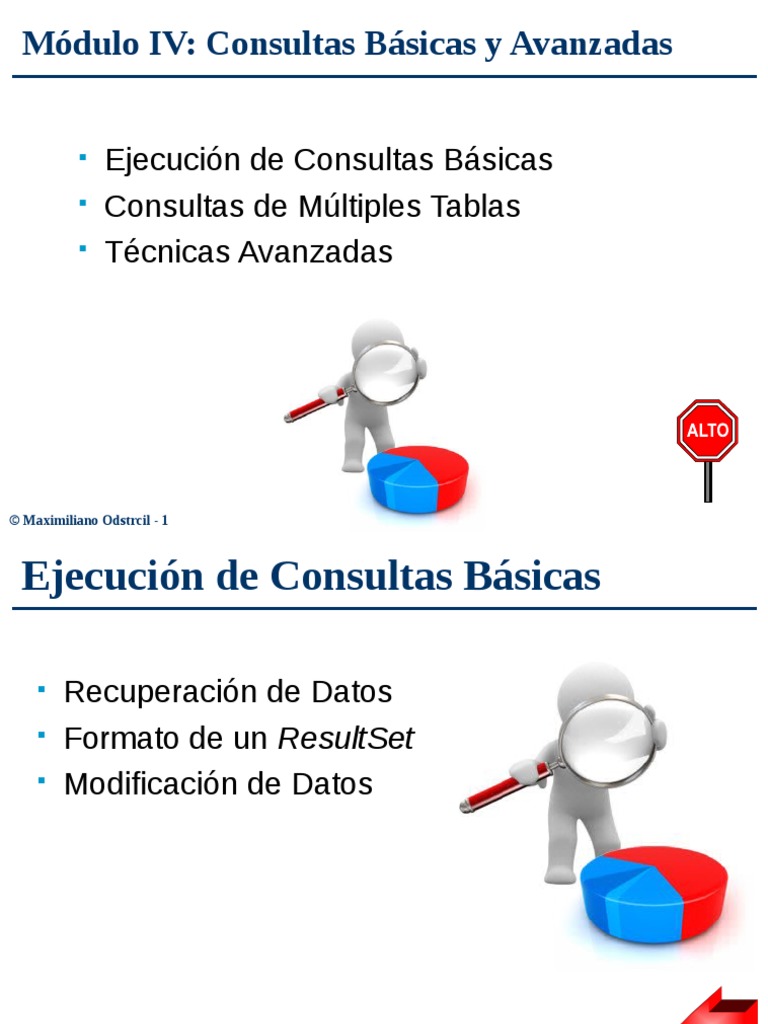 Módulo IV - Consultas Básicas y Avanzadas | PDF | SQL | Informática