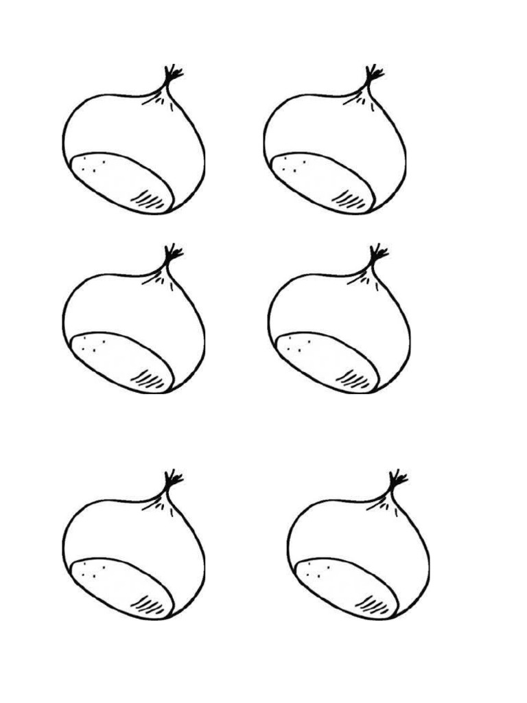 Castanhas para Colorir | PDF