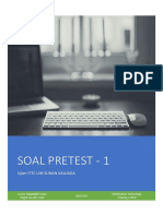 Soal Pretest ITTC - 1