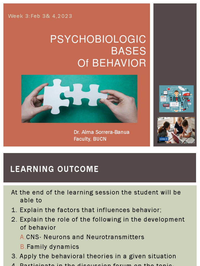 Psychobiologic Bases of Behavior | PDF | Neurotransmitter | Dopamine