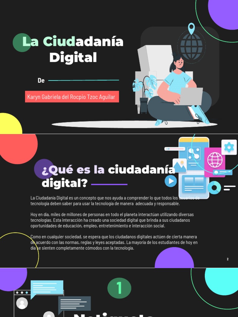 La Ciudadanía Digital | PDF | Internet | ciberespacio